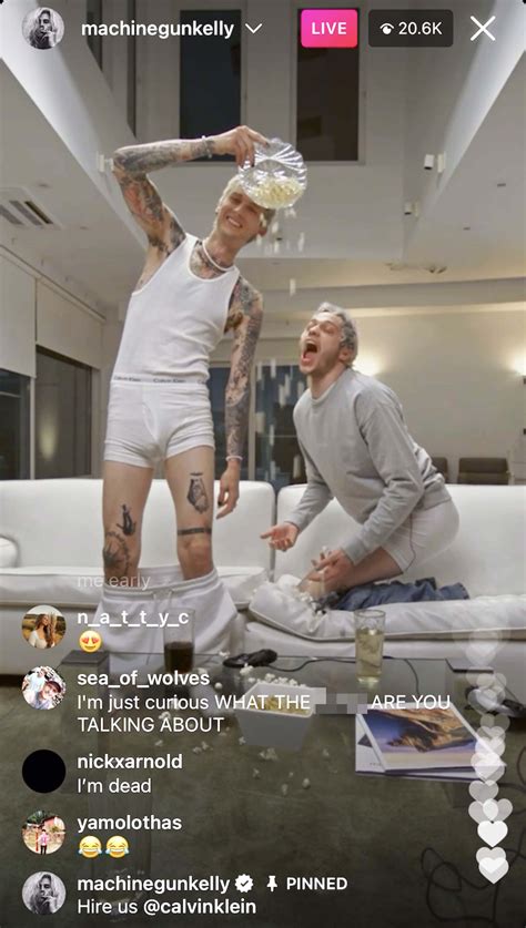 mgk penis|Pete Davidson, Machine Gun Kelly talk about their penises